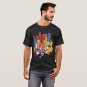 T-shirt Cyclisme à Paris. (Devant entier)