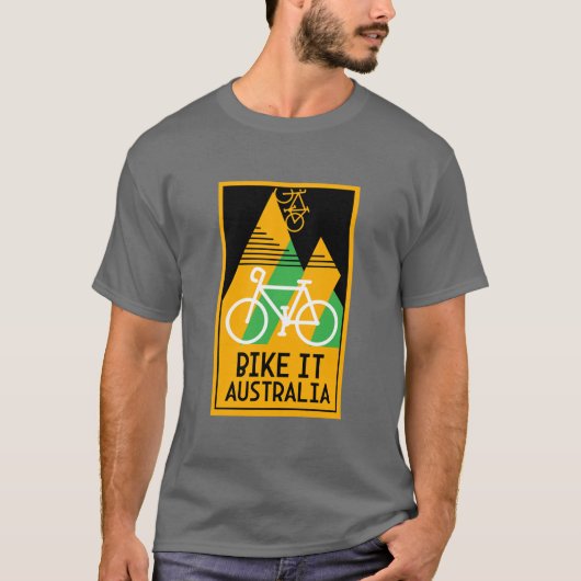 T-shirt Cyclisme Australie (Devant)