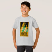 T-shirt Cyclisme Australie (Devant entier)