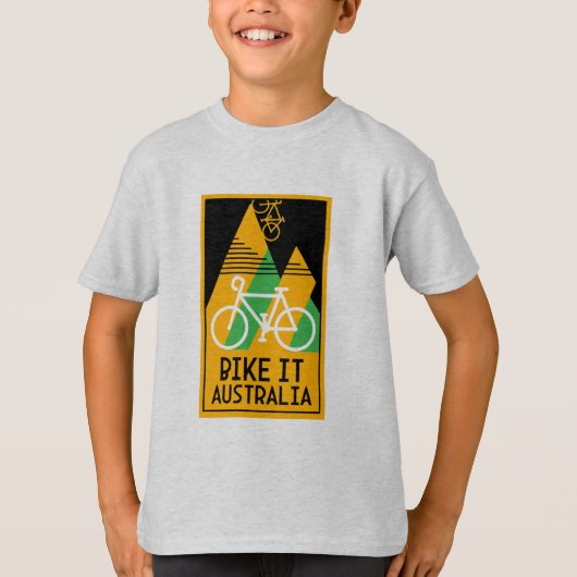 T-shirt Cyclisme Australie (Devant)