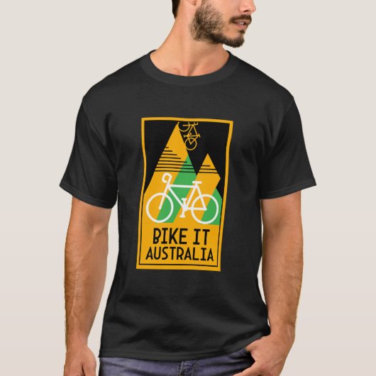 T-shirt Cyclisme Australie (Devant)