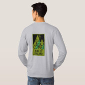 T-shirt Cyclisme Canada (Dos entier)