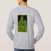 T-shirt Cyclisme Canada (Dos)