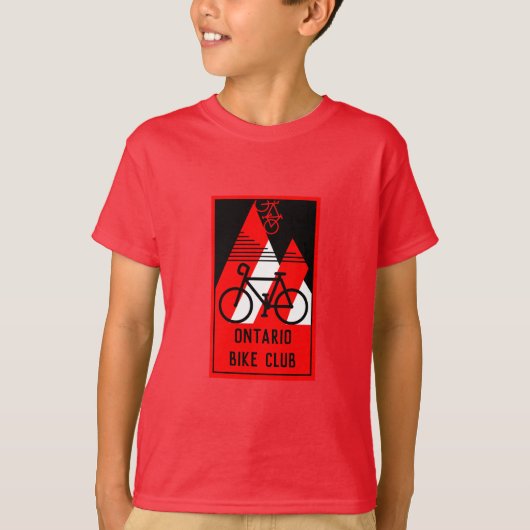 T-shirt Cyclisme Canada (Devant)