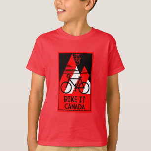 T-shirt Cyclisme Canada