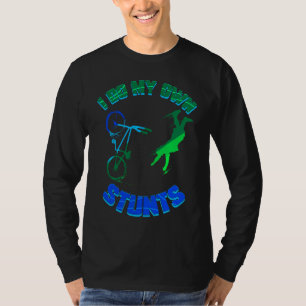 T-shirt Cyclisme Circuit à Vélo Vélo Je Fais Mes Propres