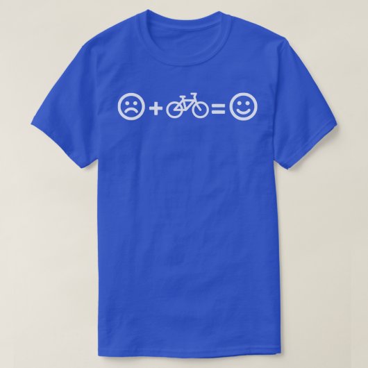 T-shirt Cyclisme Est Bonheur Vélo Cadeaux Cyclistes (Design devant)