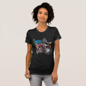 T-shirt Cycliste américain Eagle (Devant entier)
