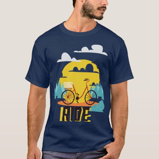 T-shirt Cycliste cycliste (Devant)