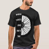 T-shirt Cycliste drôle (Devant)