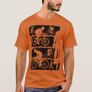 T-shirt Cycliste Lover Vélo Hommes Cyclisme