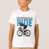 T-shirt Cycliste Minimaliste (Devant)