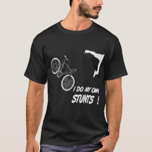 T-shirt Cycliste vélo accident de vélo humour drôle bi