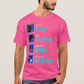 T-shirt Cycliste Vélo Bmx Rampe Bmx Vélos Cyclisme Cyclism
