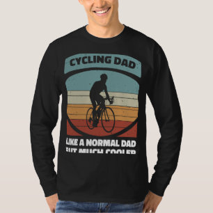 T-shirt Cycliste vintage papa vélo cycliste Rétro Sunset M