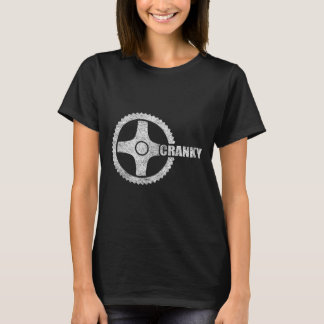 T-shirt Cyclistes de vélo de bicyclette de vélo grincheux