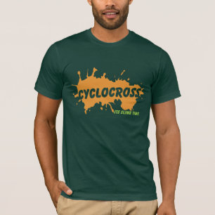 T-shirt Cyclocross : Temps de boue