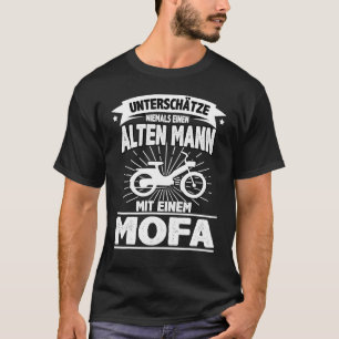 T-shirt Cyclomoteur Cyclomoteurs Scooter Deux Roues Mokick