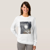 T-shirt Cyclone tropical Billy au large de l'Australie (Devant entier)