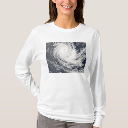T-shirt Cyclone tropical Carina (Devant)