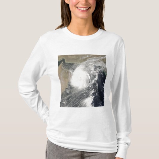 T-shirt Cyclone tropical Gonu en mer d'Oman (Devant)