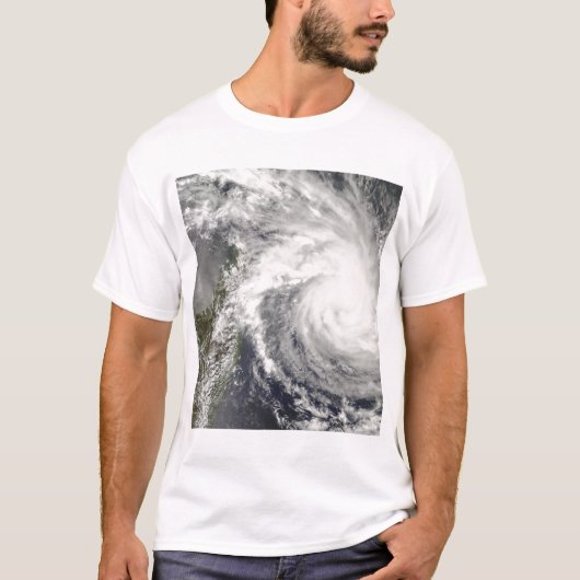 T-shirt Cyclone tropical Ivan approchant Madagascar (Devant)