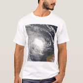T-shirt Cyclone tropical Jacob approchant l'Australie (Devant)