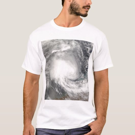 T-shirt Cyclone tropical Nicholas approchant l'Australie (Devant)