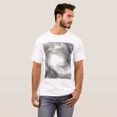 T-shirt Cyclone tropical Nicholas approchant l'Australie (Devant entier)