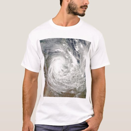 T-shirt Cyclone tropical Yasi sur l'Australie 2 (Devant)