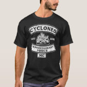 T-shirt Cyclones vintages MC (Devant)