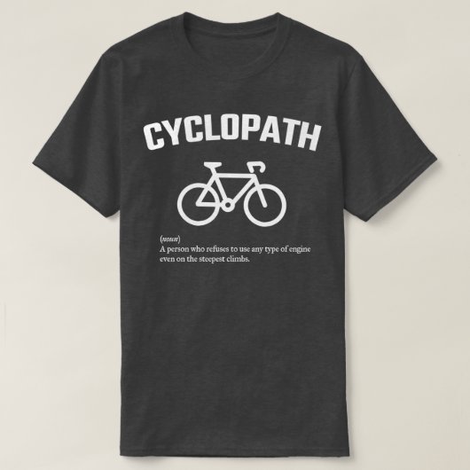 T-shirt Cyclopath (Design devant)