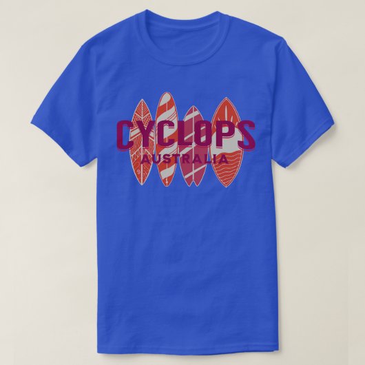 T-shirt Cyclops Esperance Australie Occidentale Big Wave S (Design devant)