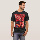 T-shirt Cyclops – Red Optic Blast Hero Style (Devant entier)