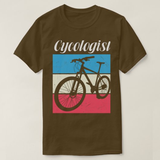 T-shirt Cycologiste 8 (Design devant)