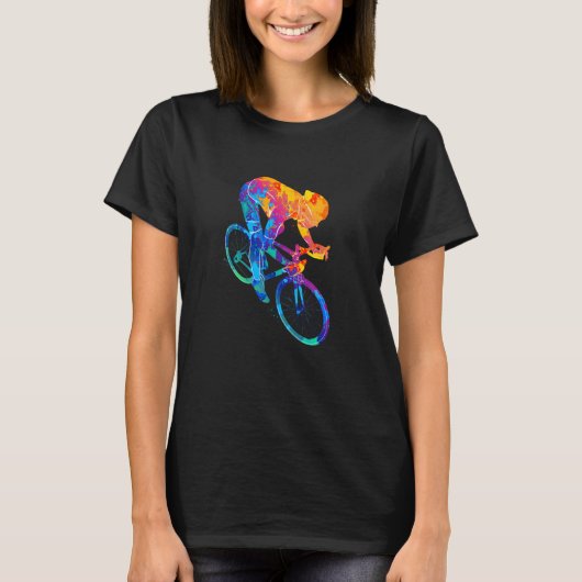 T-shirt Cycologiste Biker (Devant)