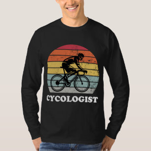 T-shirt Cycologiste Cycliste Vélo de route Funny MTB Cyc