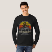 T-shirt Cycologiste Définition Funny Mountain Vélo MTB Cyc (Devant entier)