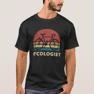 T-shirt Cycologiste rétro Bycicatrices parodiques Cycliste