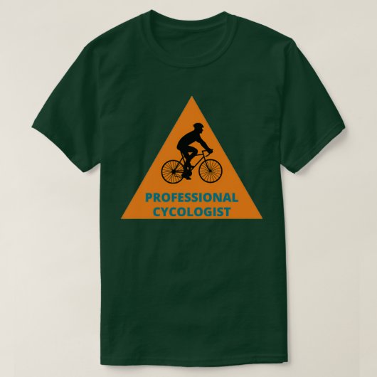 T-shirt Cycologue professionnel (Design devant)