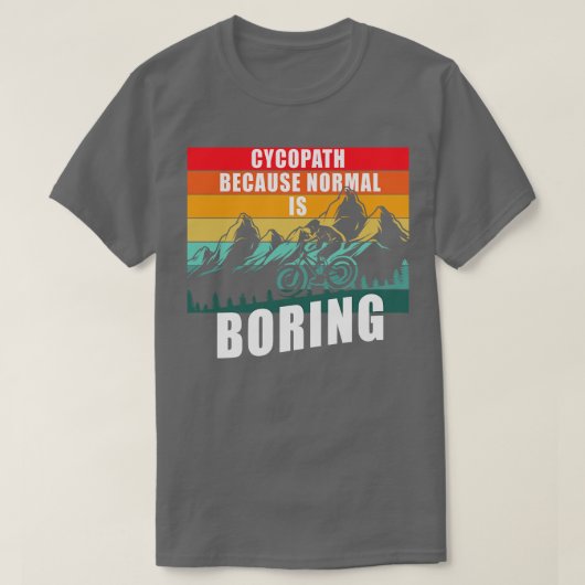 T-shirt Cycopath 7 (Design devant)