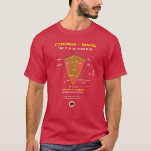 T-shirt Cydonia-Mars : Pyramide D&M
