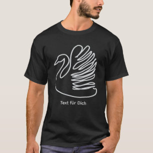 T-shirt cygne