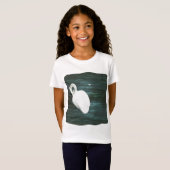 T-Shirt Cygne à l'étang (Devant entier)