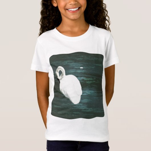 T-Shirt Cygne à l'étang (Devant)