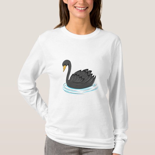 T-shirt Cygne noir (Devant)
