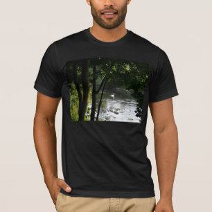T-shirt Cygne sur la rivière