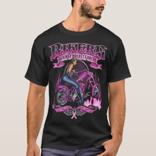 T-shirt Cyker Cancer du sein 2 côtés