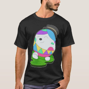 T-shirt Cylindre oeuf de Pâques