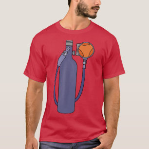 T-shirt Cylindre plongée sous-marine